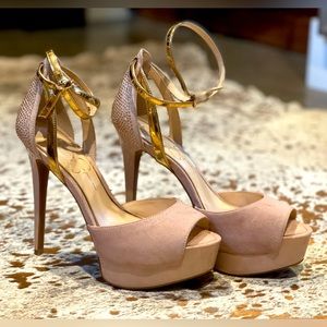 Jessica Simpson Rhinestone Heel